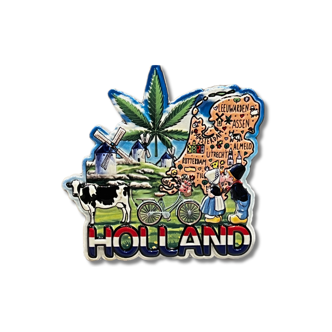 Magnet Dutch Map