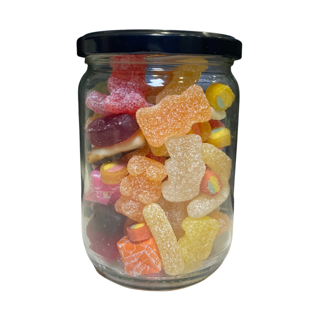 snoeppot candy jar altijd goed cadeau zure snoep
