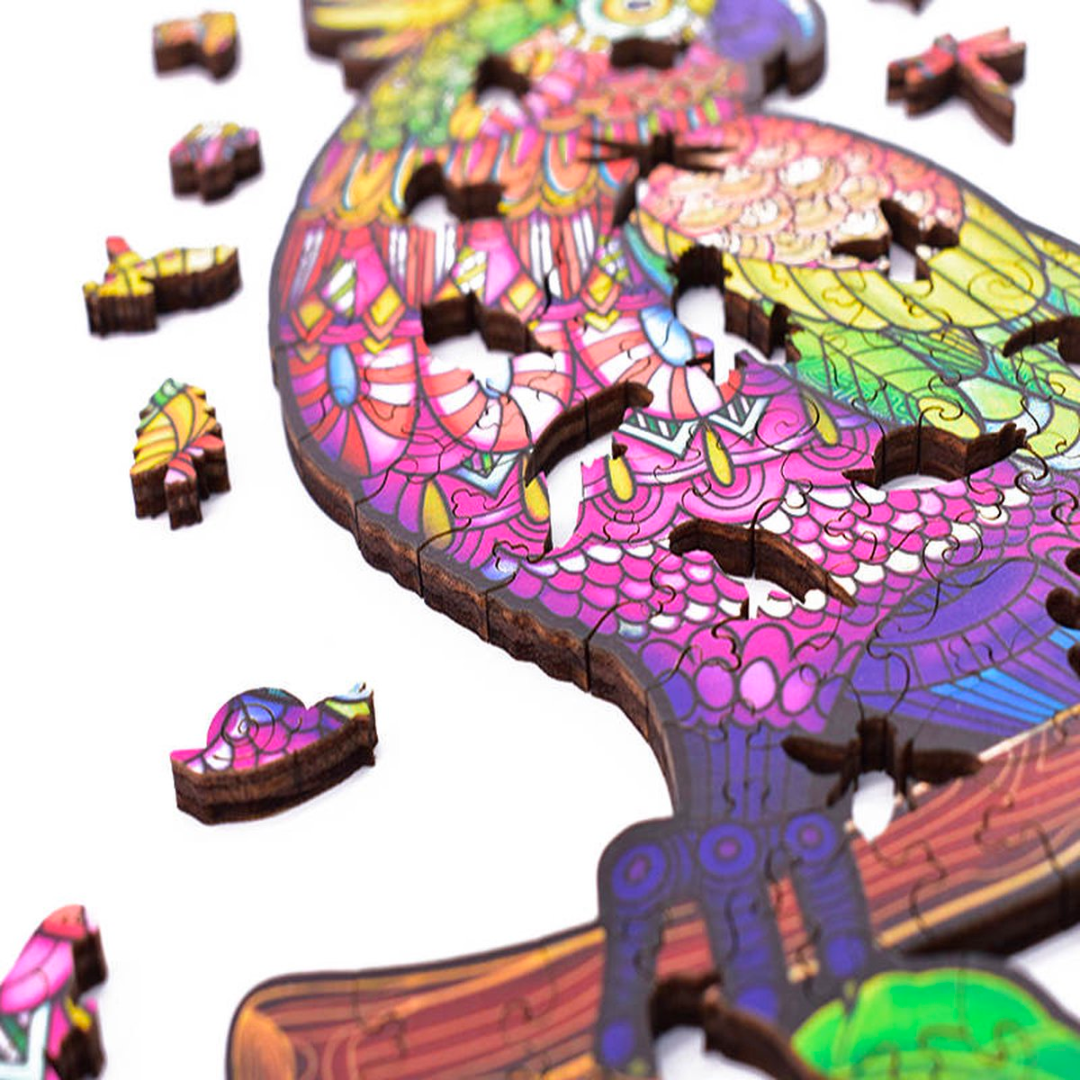 De 3D Houten Dierenpuzzel is perfect voor solo-ontspanning of een leuke groepsactiviteit en is een ideaal cadeau voor vrienden, familie of iedereen die op zoek is naar een heerlijke uitdaging. Laat je innerlijke puzzelmeester los en begin aan een reis vol creativiteit, geduld en plezier met deze unieke puzzel die verandert in een adembenemende reeks houten dieren.