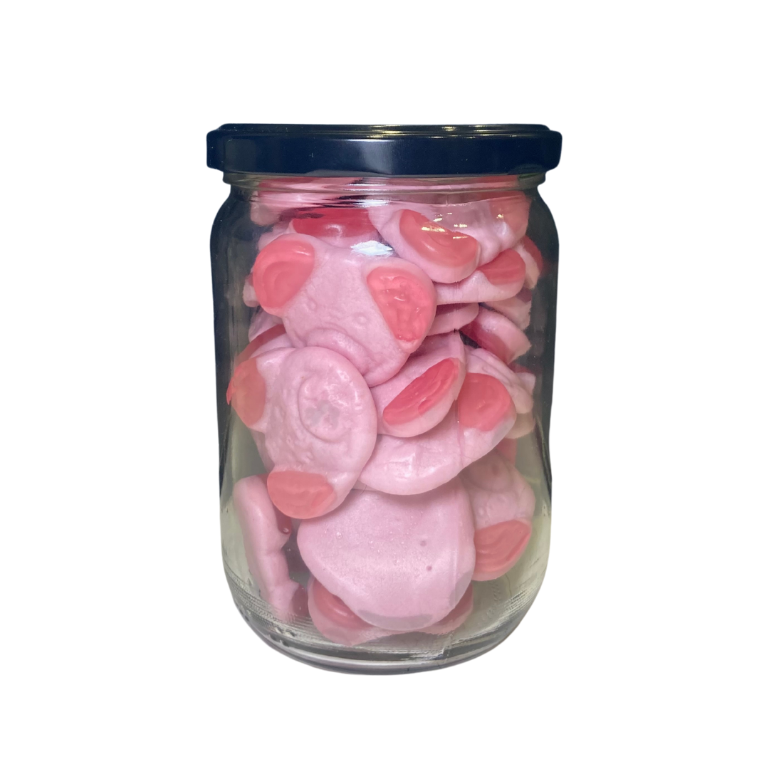 snoeppot candy jar altijd goed cadeau feestvarken