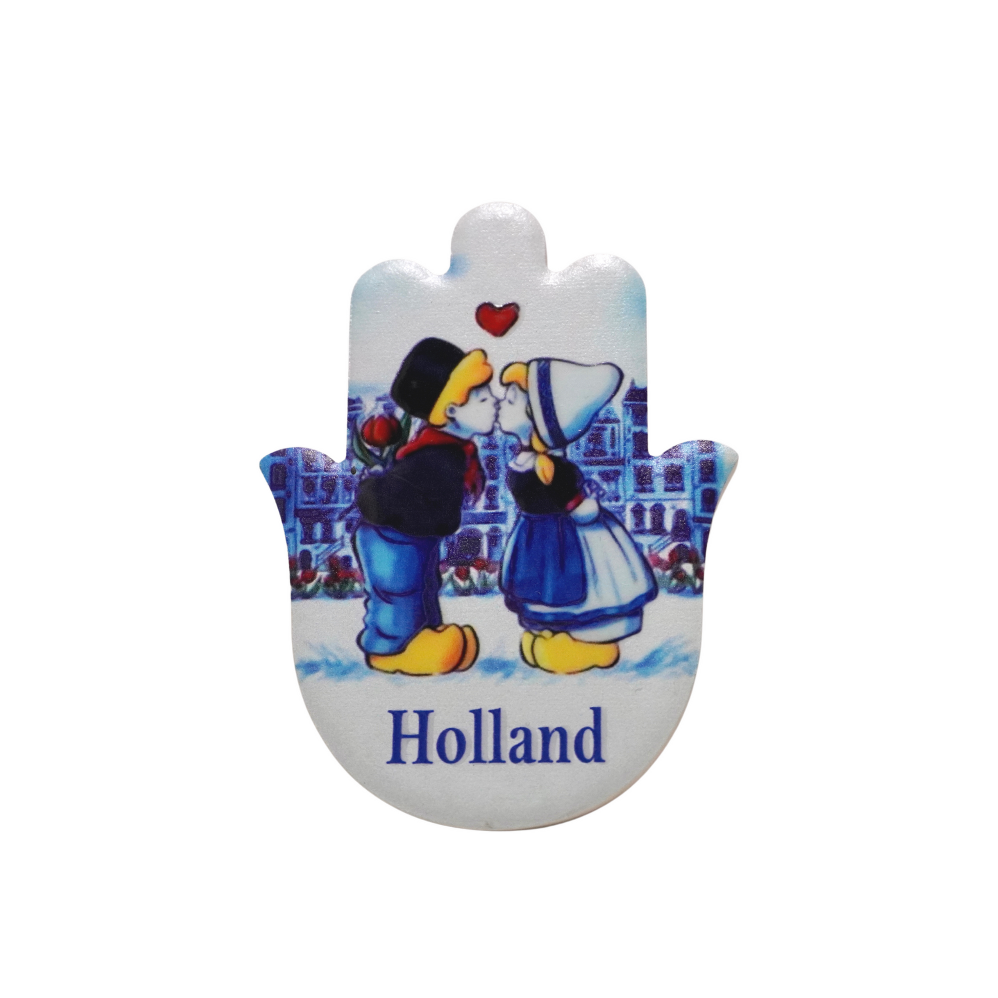 Deze Holland Magneten Set bevat 3 unieke koelkastmagneten. De magneten zijn ontworpen om te worden gebruikt als een mooie aandenken of souvenir van Volendam, Holland. De magneten zijn stevig en zullen niet snel breken of vervormen. Ze zijn ook makkelijk te gebruiken en te verwijderen.